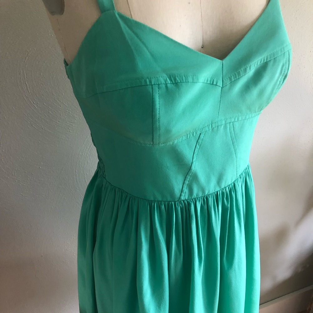 Amanda Uprichard party jewel tone dress